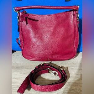 Kate Spade New York Black Leather Crossbody Bag